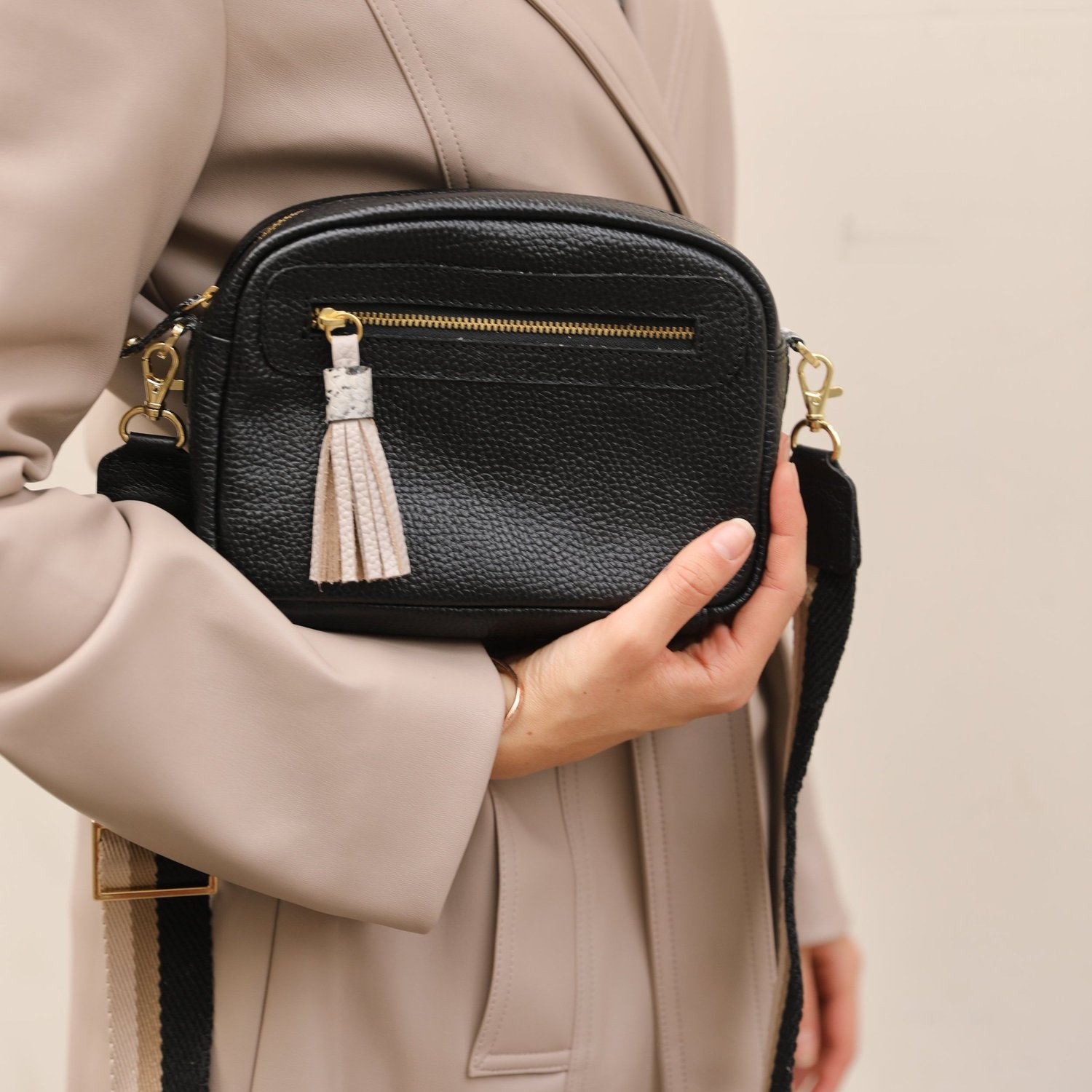 Lola Black Crossbody